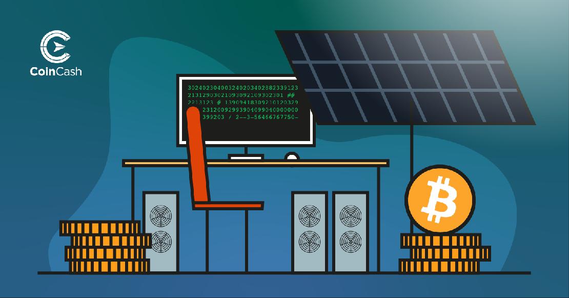 Bitcoin bányászat teljes mértékben megújúló energiával.